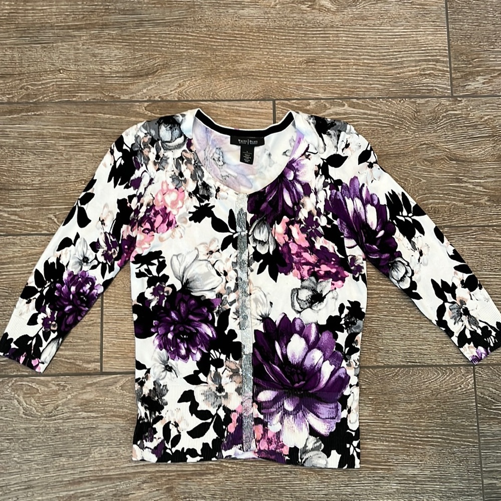 WHMB Floral Cardigan